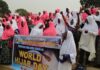 cbcc member of the centre mosque alausa marking the world hijab day. photo credit idowu ogunleye