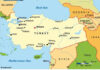 addead map of turkey