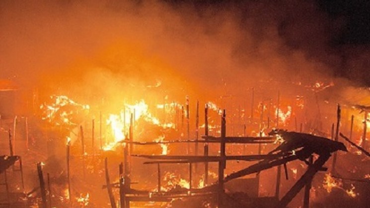 Fire razes shops in kano market - nigeria newspapers online