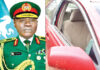 da faruk yahaya and vandalized vehicle