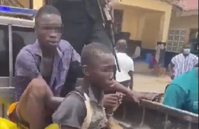 Two boys aged 11 and 13 arrested for stealing in osun - nigeria newspapers online