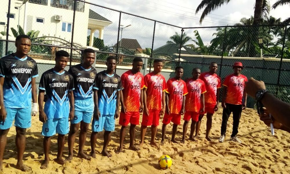 Us-based prof from nnewi brings home beach football as tournament kicks off - nigeria newspapers online