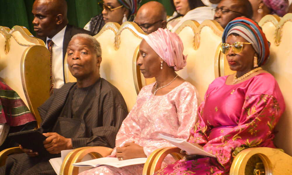 Osinbajo remi tinubu others attend presidential inauguration church service - nigeria newspapers online