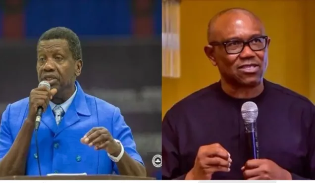 Peter obi attacks unruly obidients who insulted pastor adeboye - nigeria newspapers online