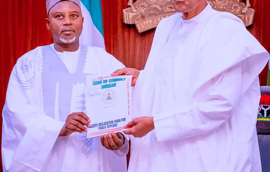 Buhari receives asset declaration - nigeria newspapers online