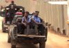 ff armed policemen on patrol in abeokuta