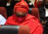 db stella oduah fully masked in court today x