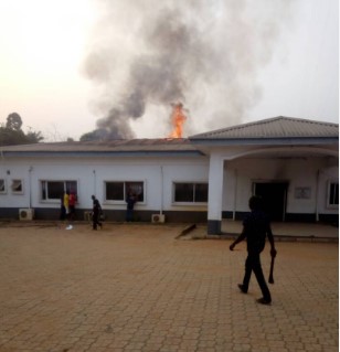 Fire razes radio station in osun one injured - nigeria newspapers online