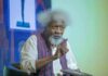 eaad . prof wole soyinka while speaking at the world poetry day event held in lagos nigeria x