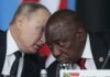 fcaef what president putin discussed with south africas ramaphosa x