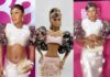 acd netizens troll bella okagbue over her outfit to barbie movie premiere x