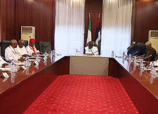 e oba of benin visits tinubu in aso rock