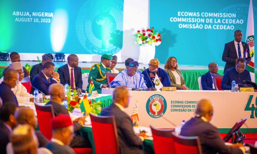 Communique from ecowas extraordinary summit on niger sociopolitical situation nigeria newspapers online