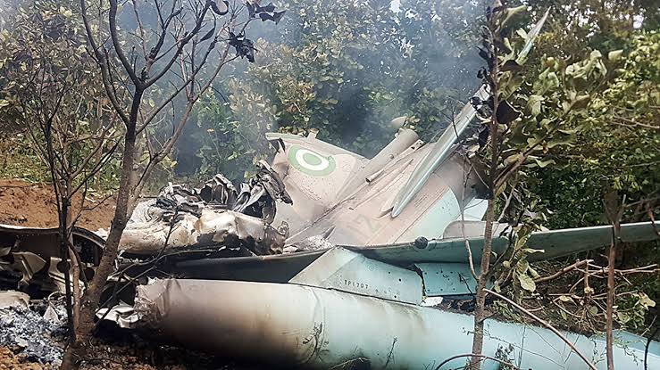 Naf aircraft en route niger state crashes - nigeria newspapers online