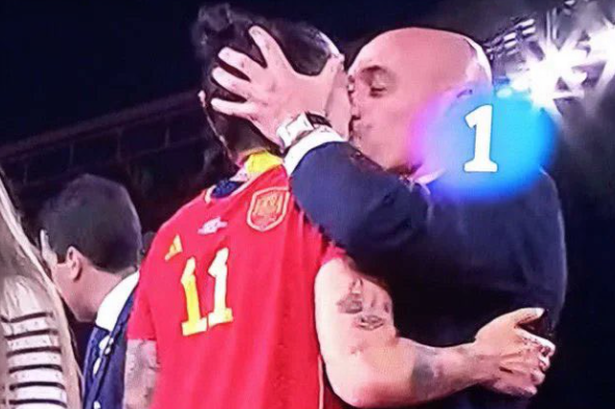 kiss on lips sexual assault fans berate spanish fa chief - nigeria newspapers online