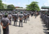 dbdafe customs officers on parade ground