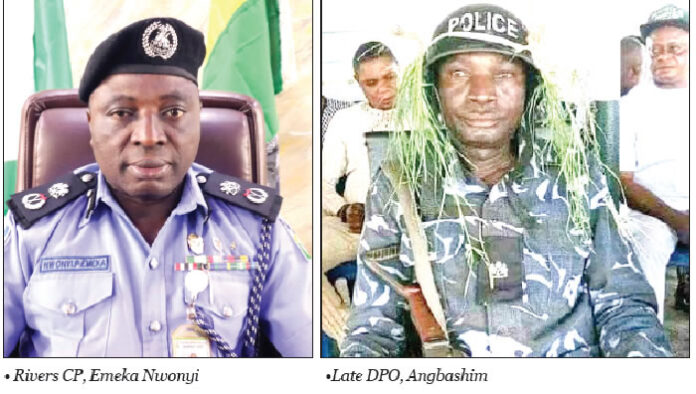 eded dpo killed in rivers