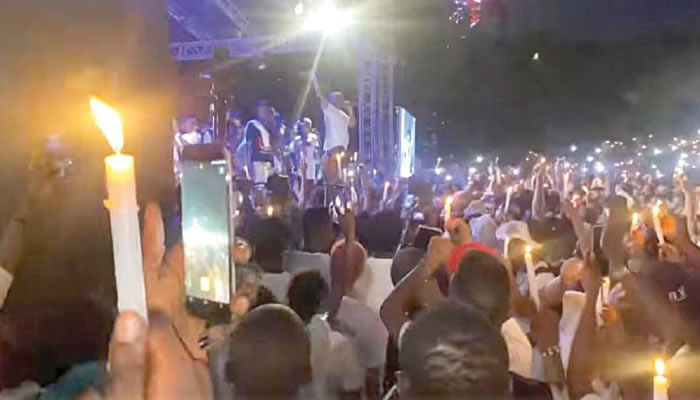 Celebs fans demand justice at candlelight processions - nigeria newspapers online