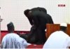 acfede balarabe abbas lawal on the floor of the senate. photo by channels tv e x