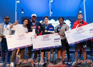 fc val ozigbo with top winners of freestyle connect africa x