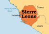 de map of sierra leone