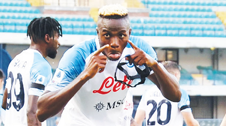 Osimhen makes final caf award list nigeria newspapers online