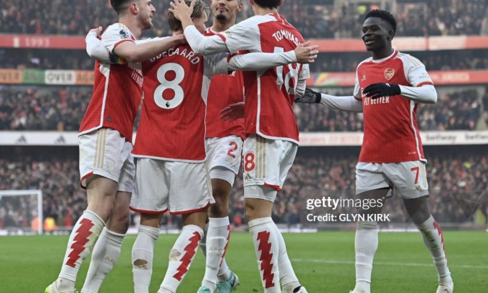 Arsenal extend premier league lead burnley score five - nigeria newspapers online
