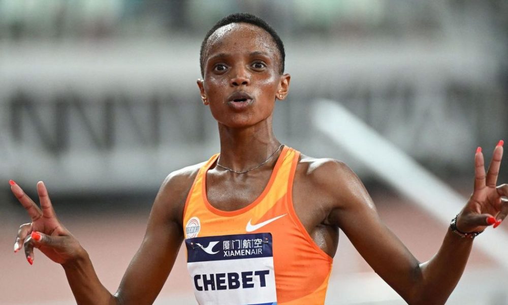 Kenyas chebet shatters womens 5km world record nigeria newspapers online