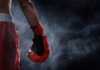 Red boxing glove