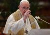 VATICAN RELIGION POPE HEALTH VIRUS EASTER SUNDAY MASS