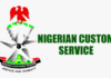 e nigeria custom service logo x