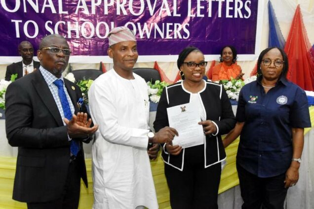 Lagos presents provisional approval letters to 199 new private school owners - nigeria newspapers online