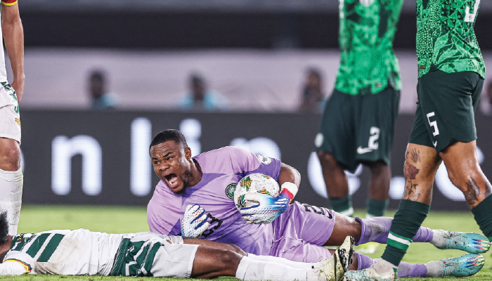 I want to make nigeria happy nwabali says as super eagles land into afcon final - nigeria newspapers online