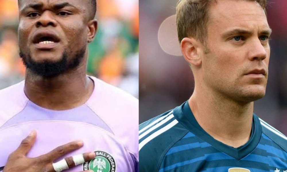 Watching manuel neuer before games motivates me nwabali - nigeria newspapers online