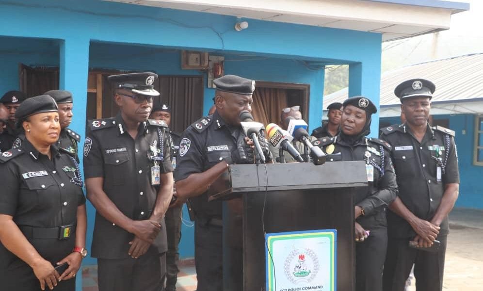 Fct police raid abuja bandits relaxation camp arrest 311 - nigeria newspapers online