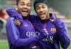 dac alves and neymar x x