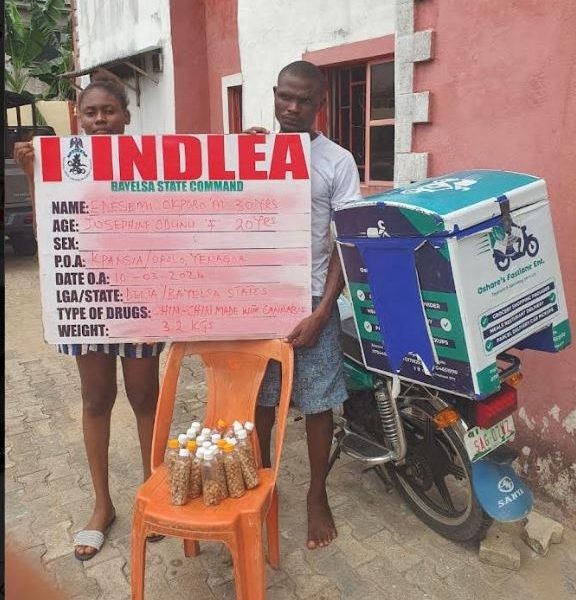 Ndlea nabs hairdresser dispatch rider selling drug-laced snacks - nigeria newspapers online