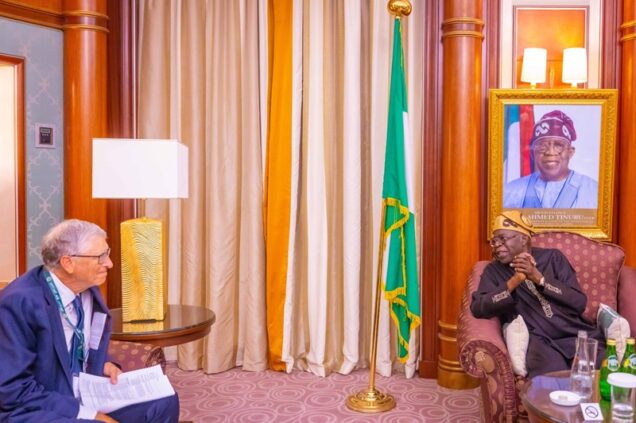 This happened when tinubu meets bill gates in saudi arabia - nigeria newspapers online