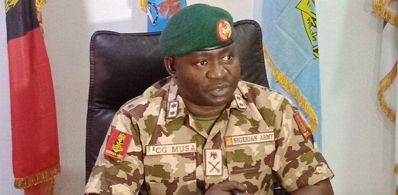 eede theatre commander joint task force north east operation hadin kai maj. gen. christopher musa