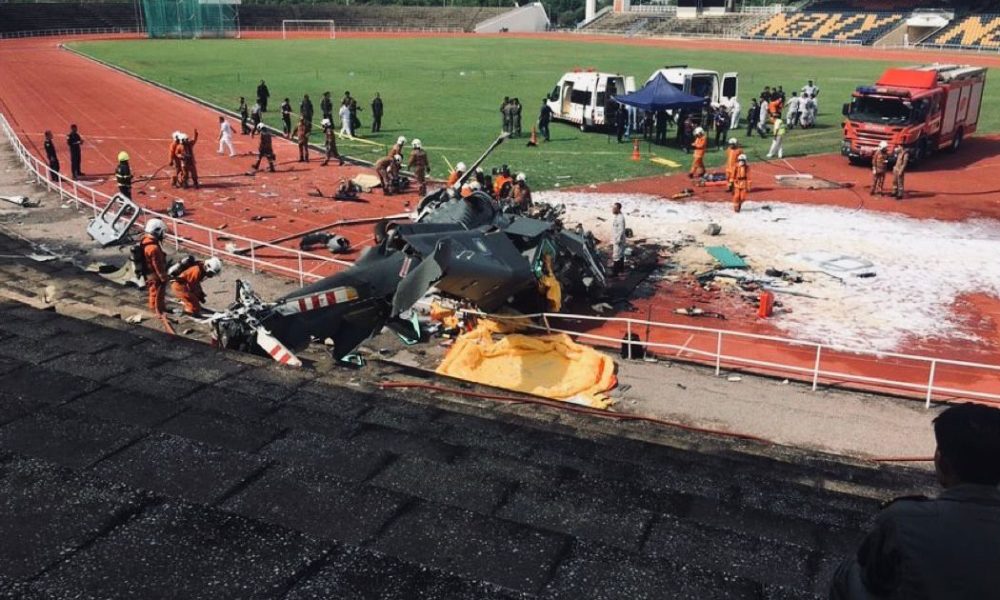 10 killed as two malaysia military helicopters collide - nigeria newspapers online