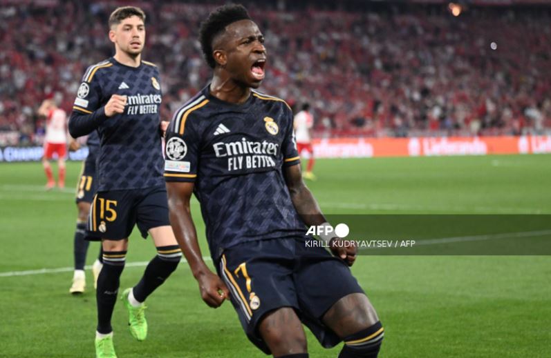 Ucl late vinicius penalty earns real madrid semi-final draw at bayern - nigeria newspapers online