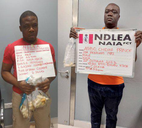 Cocaine trafficking two drug kingpins bag life sentence - nigeria newspapers online