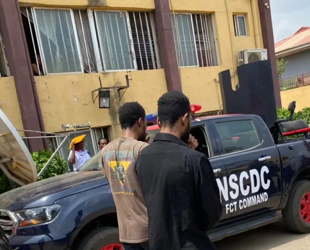 Two brothers arrested for impersonating nscdc commandant on facebook - nigeria newspapers online