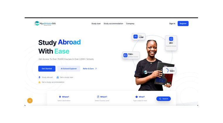 Leading international education agency myadmissionlink launches new website with ai feature - nigeria newspapers online