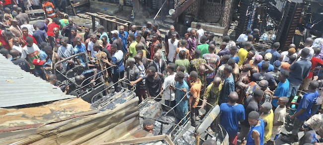 Pregnant woman eight others injured as gas explosion rocks lagos community - nigeria newspapers online