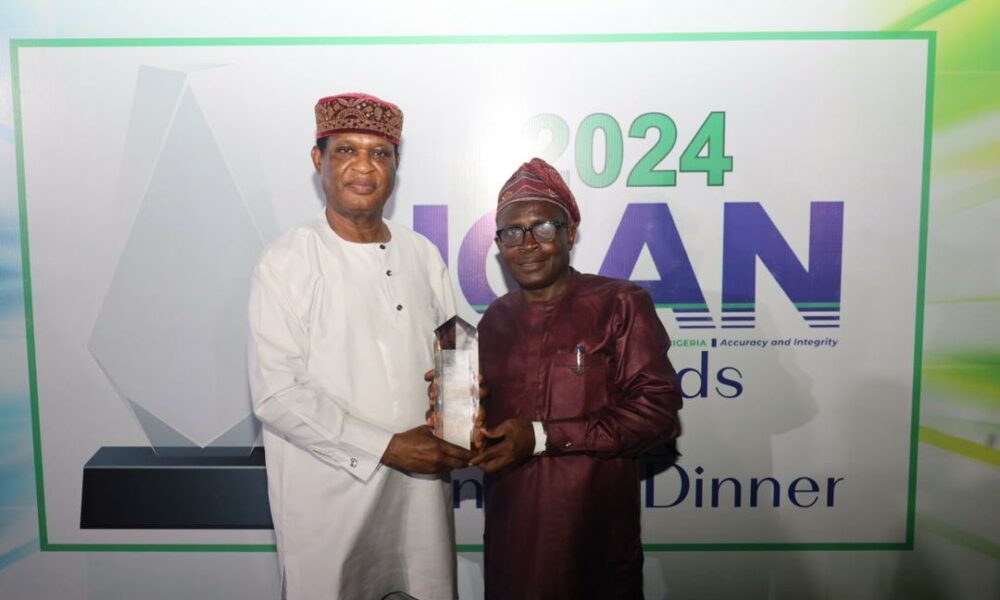 Air peace bags ican achievement award - nigeria newspapers online