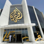 General view of the Al Jazeera headquarter building, in Doha