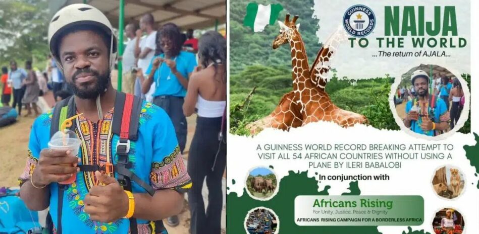 Nigerian tourist sets out to visit all 54 african countries | independent newspaper nigeria - nigeria newspapers online