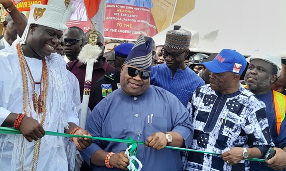 Adeleke flags off n14 9 billion flyover project in ile-ife - nigeria newspapers online