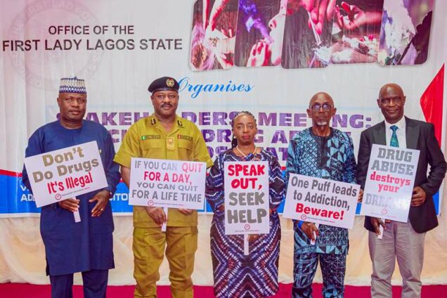 Now is the time to fight menace of drug abuse – Sanwo-Olu’s wife